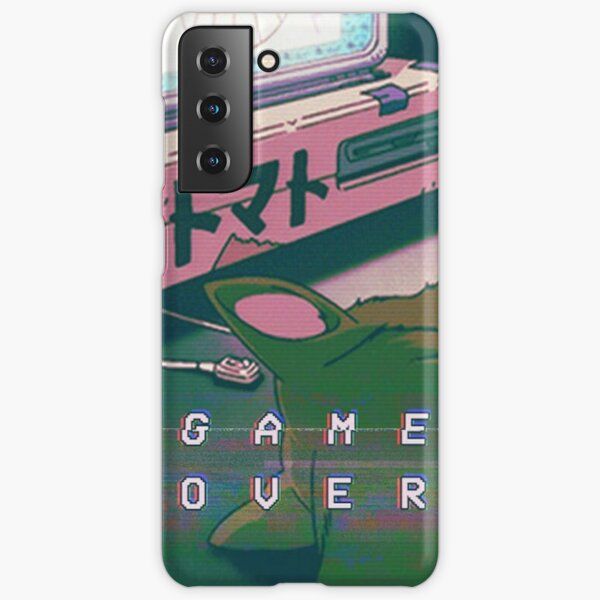 90S ANIME CAT GAME OVER VAPERWAVE GRUNGE PIXEL KAWAII