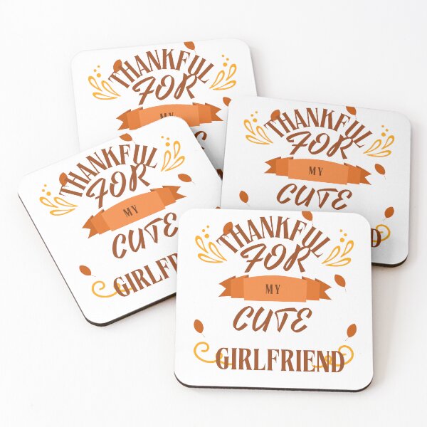 Item preview, One thankful Girlfriend; cool design for thanksgiving as gift for the family,  designed and sold by JM INSPIRES.