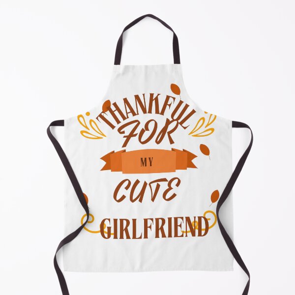 Item preview, One thankful Girlfriend; cool design for thanksgiving as gift for the family,  designed and sold by JM INSPIRES.