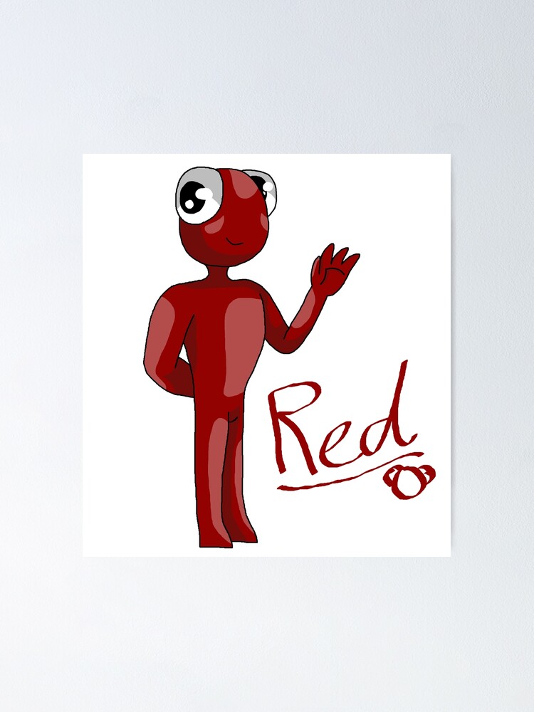 red from rainbow friends