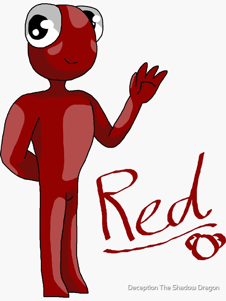 Red from rainbow friends