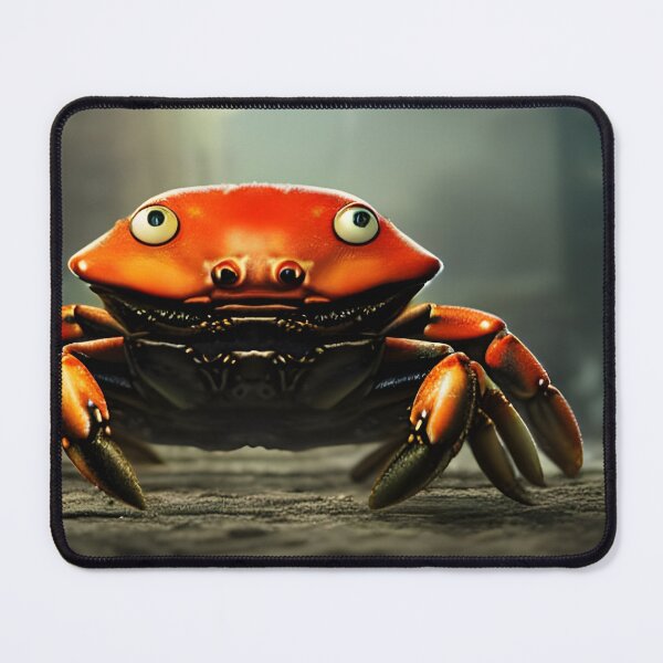 Item preview, Surprised Crab designed and sold by ZenEverAI.
