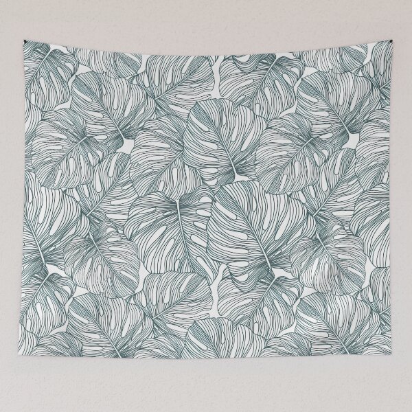 Item preview, Monstera Leafs Pattern, Monstera Pattern, Tropical Monstera Pattern designed and sold by graphic-genie.