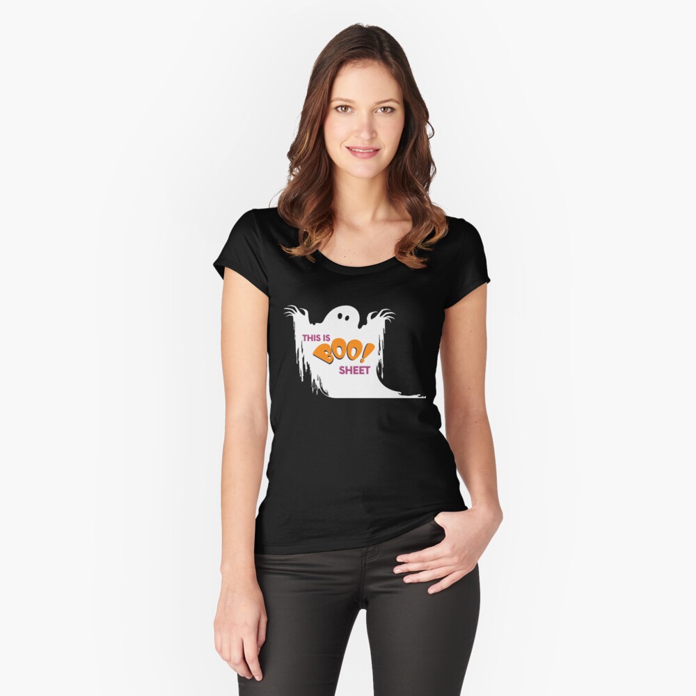 Item preview, Fitted Scoop T-Shirt designed and sold by zubiaqureshi.