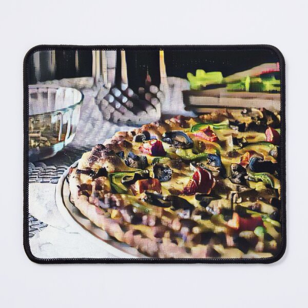 Item preview, Abstract Digital Artwork Decorations for Restaurants Diners Pizza Shops Eateries designed and sold by Tees_Jagoffs.