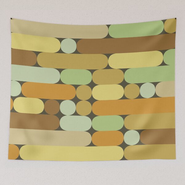 Item preview, Circle Pattern, 1960's & 1970's style. designed and sold by MarshlandOracle.