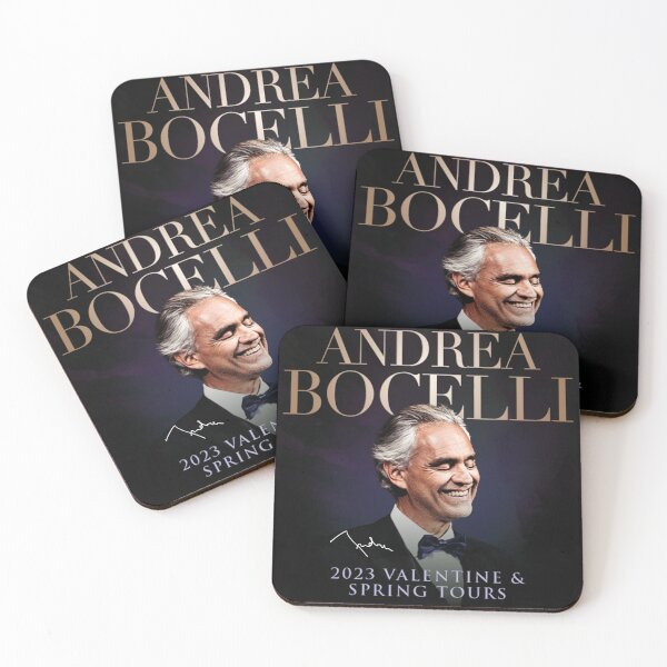 Item preview, Andrea Bocelli 2023 Valentine & Spring Tours with Signature designed and sold by BryannaLaRussa.