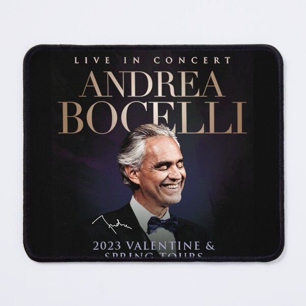 Item preview, Andrea Bocelli 2023 Valentine & Spring Tours with Signature designed and sold by BryannaLaRussa.
