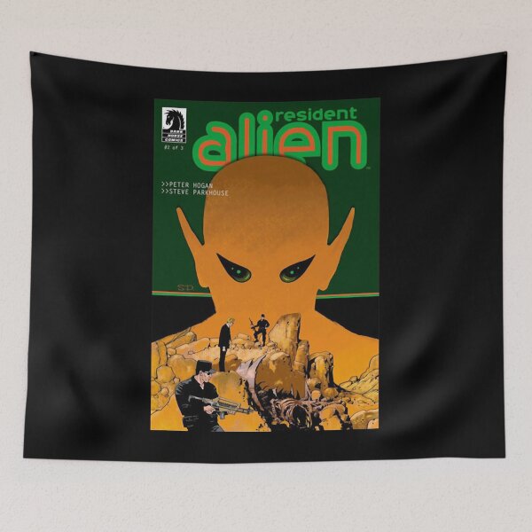 Item preview, Alien Baby is Hungry! Graphic Perfect Xmas Gift Fan    designed and sold by AlaHarrison.