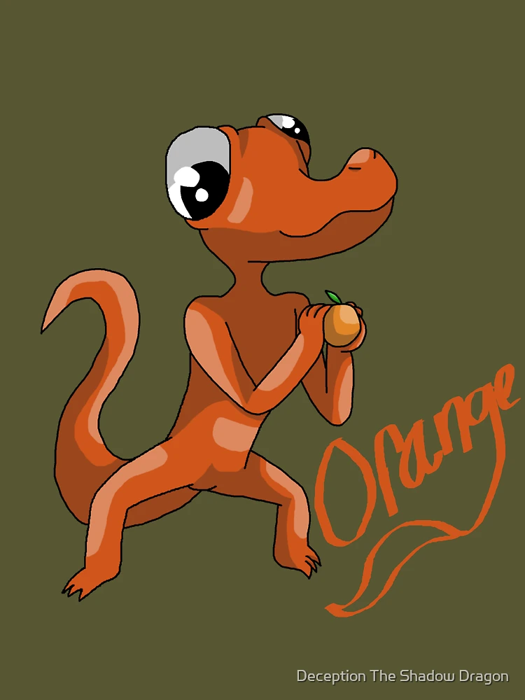 Orange the Rainbow Friend Raptor by thehypercutter on DeviantArt