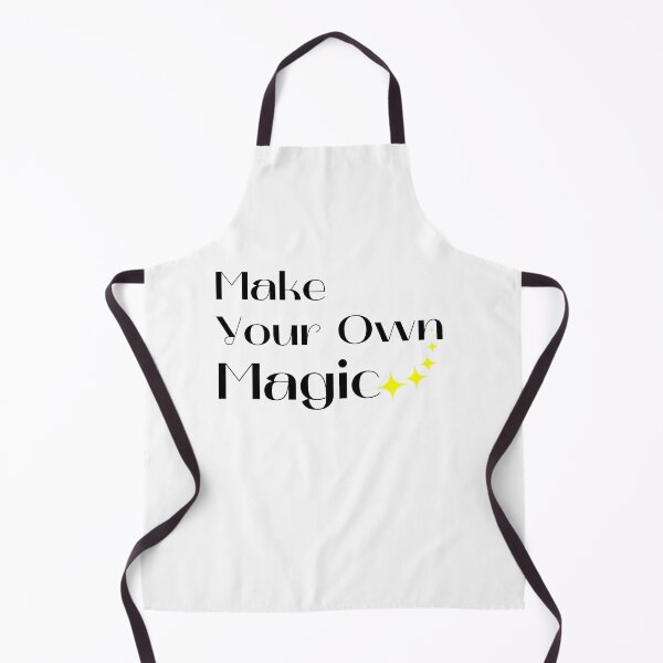 Item preview, Make Your Own Magic. Create Your Own Destiny. Black and Yellow designed and sold by That Cheeky Tee.