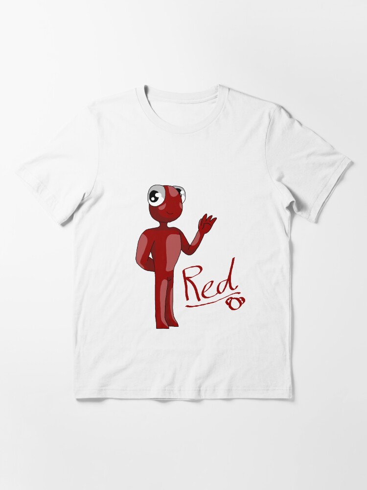 Camiseta Rainbow Friends Red Vermelho Personalizada