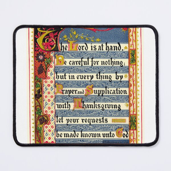 Item preview, The Lord is at Hand. Philippians 4:5-6 designed and sold by Pictures With A Message.