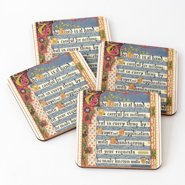 Item preview, The Lord is at Hand. Philippians 4:5-6 designed and sold by Pictures With A Message.