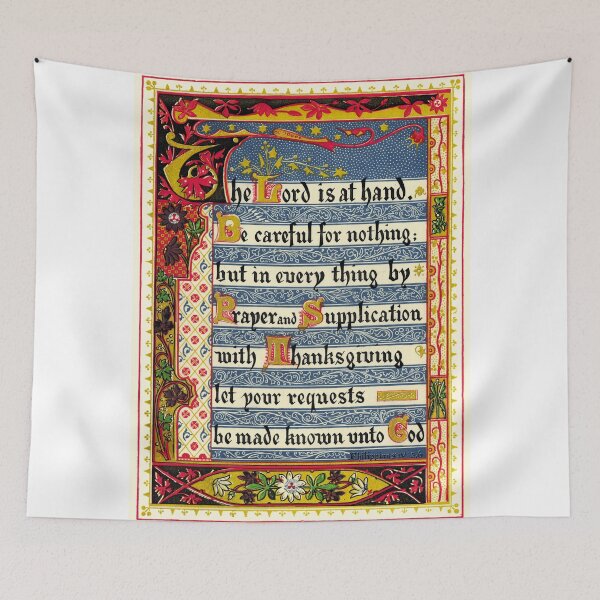 Item preview, The Lord is at Hand. Philippians 4:5-6 designed and sold by Pictures With A Message.