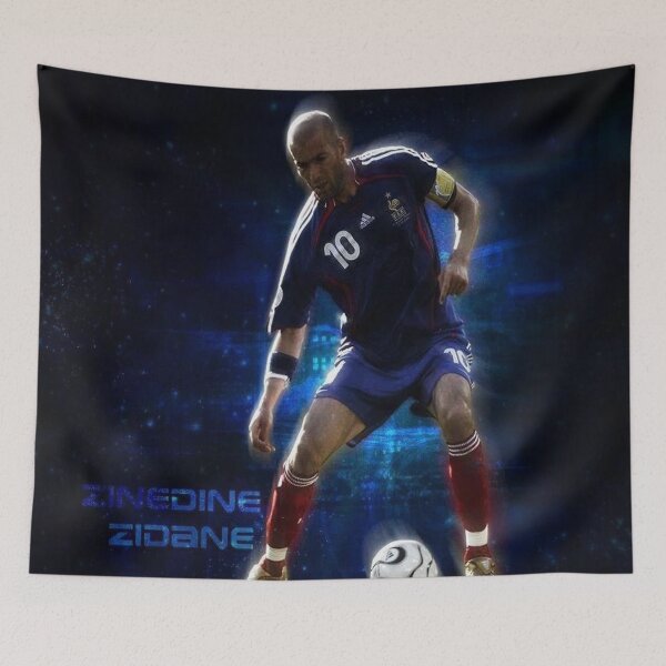 Item preview, Zinedine Zidane Illustration designed and sold by belangkuda.