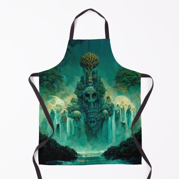 Item preview, Skull Temple designed and sold by ArtMadeByAI.