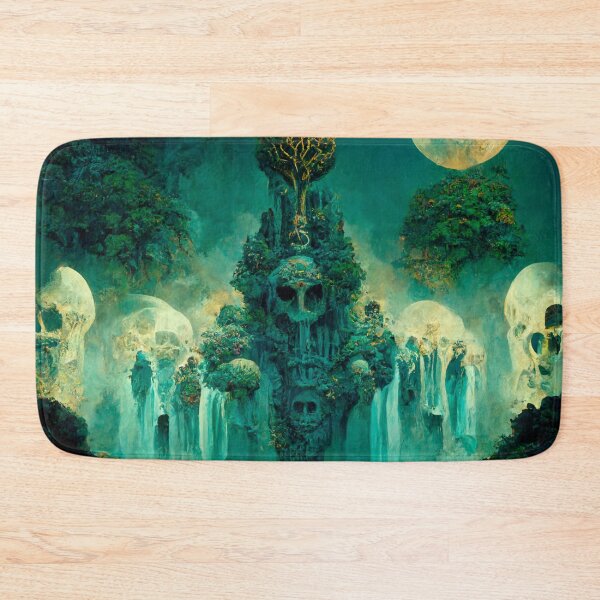 Item preview, Skull Temple designed and sold by ArtMadeByAI.