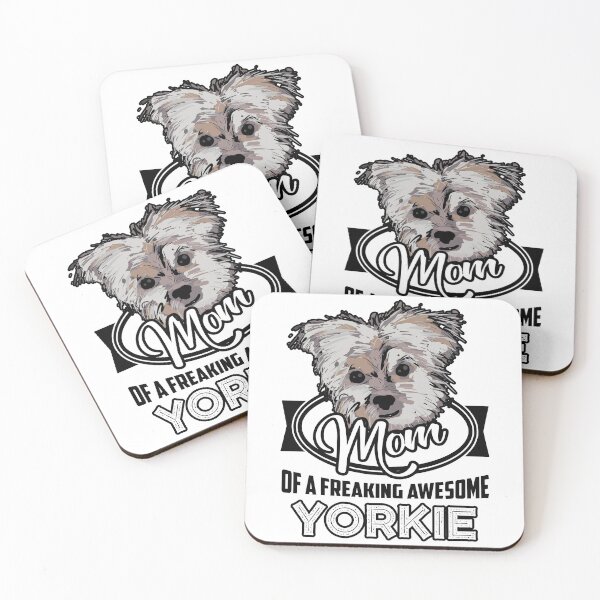 Item preview, Mom Of A Freaking Awesome Yorkie designed and sold by UnknownArtistt.