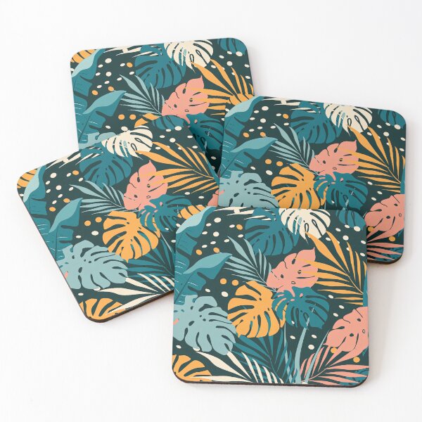 Item preview, Monstera Leafs Pattern, Monstera Pattern, Tropical Monstera Pattern designed and sold by graphic-genie.
