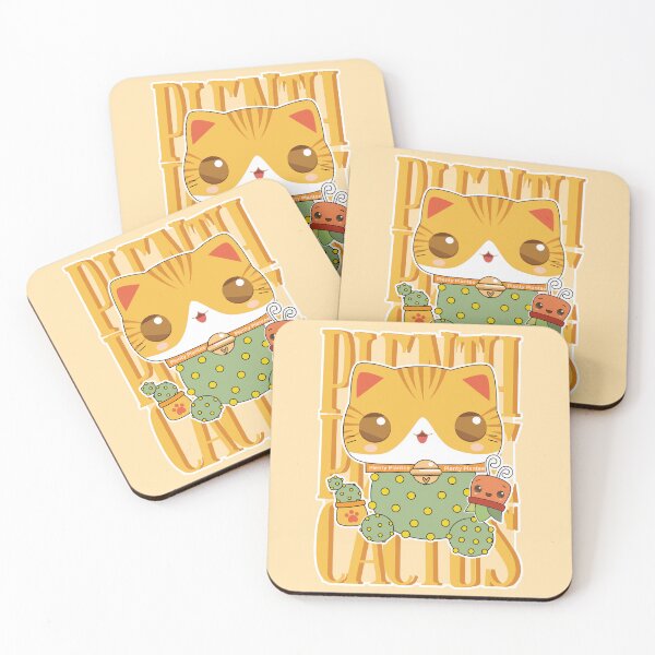 Item preview, Bunny Cactus Cat  designed and sold by plentyplantee.