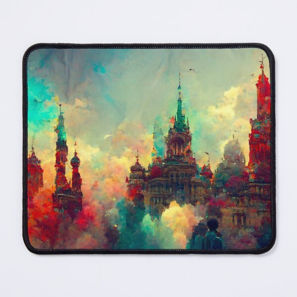 Item preview, A City Exploding with Color designed and sold by ArtMadeByAI.