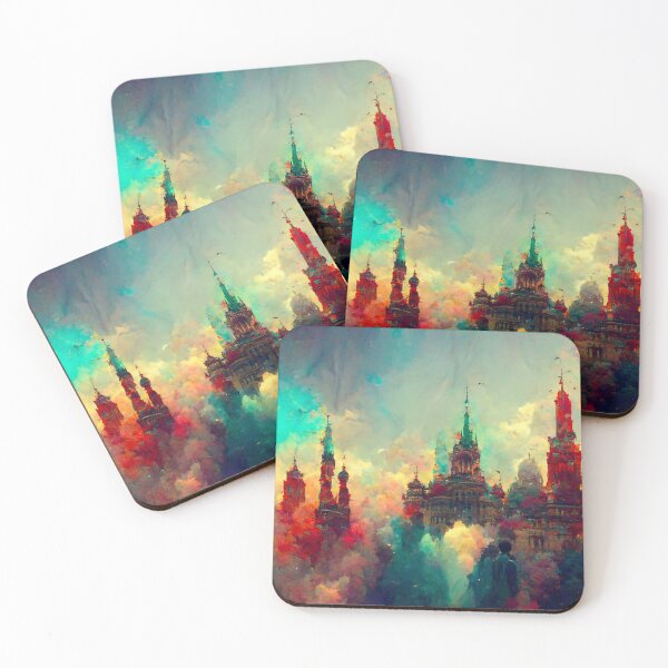 Item preview, A City Exploding with Color designed and sold by ArtMadeByAI.