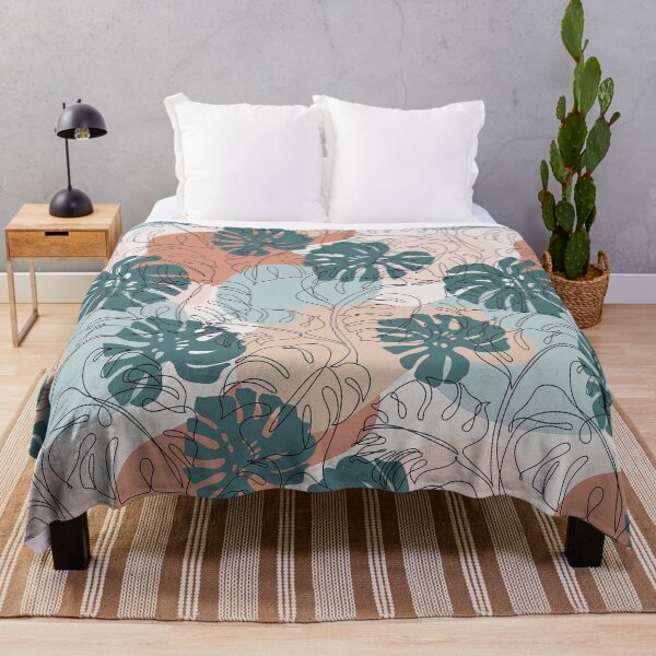 Item preview, Monstera Leafs Pattern, Monstera Pattern, Tropical Monstera Pattern designed and sold by graphic-genie.