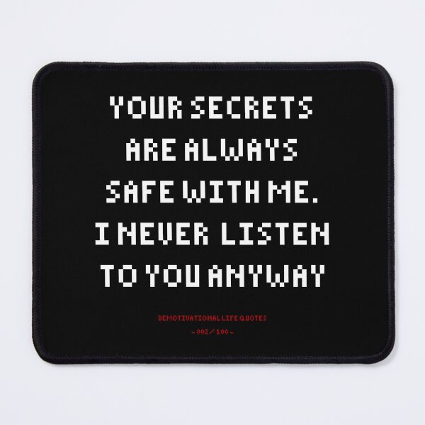 Item preview, DLQ I Never Listen To You Anyway designed and sold by PapaBujuGaming.