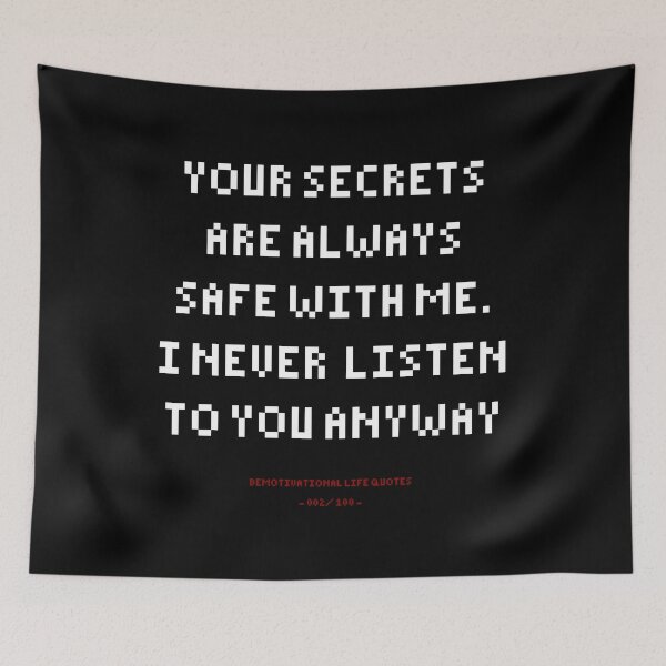 Item preview, DLQ I Never Listen To You Anyway designed and sold by PapaBujuGaming.