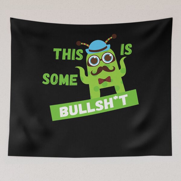 Item preview, Alien have and dominate a flat earth Illustration   designed and sold by AlaHarrison.