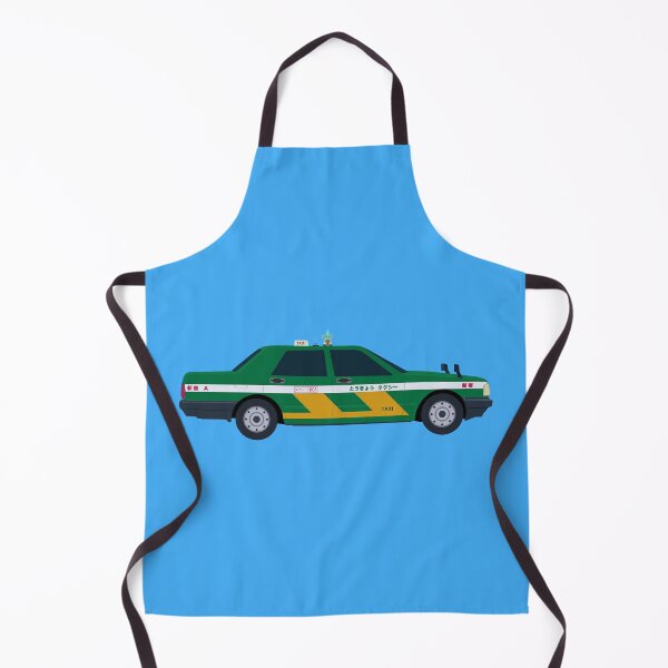 Item preview, Japanese Taxi (Tokyo) Green Artwork designed and sold by JonesyDave.