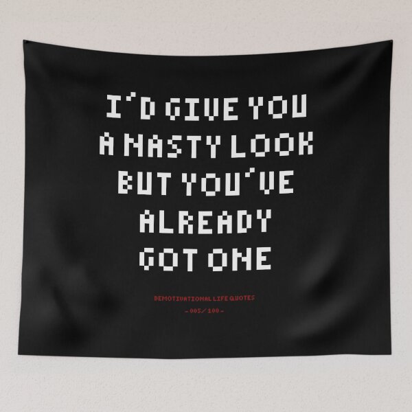 Item preview, DLQ You've Got A Nasty Face designed and sold by PapaBujuGaming.