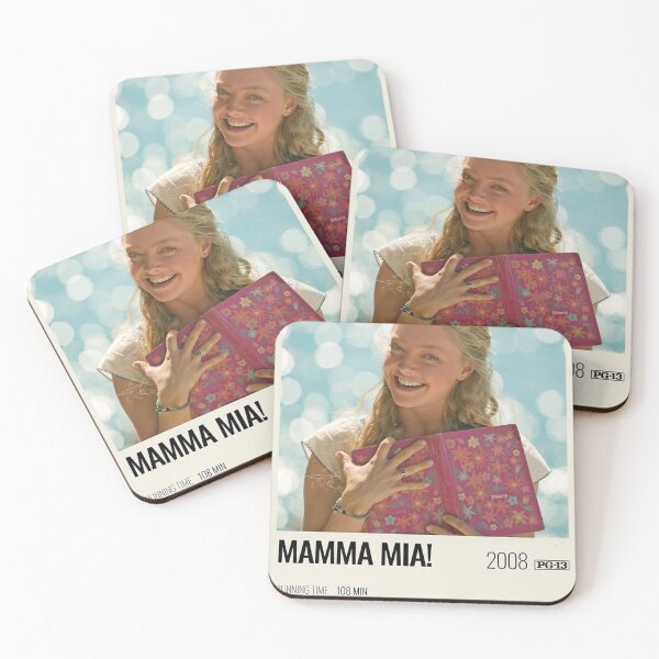 Item preview, Mamma Mia! 2008 movie poster designed and sold by majorcartwright.