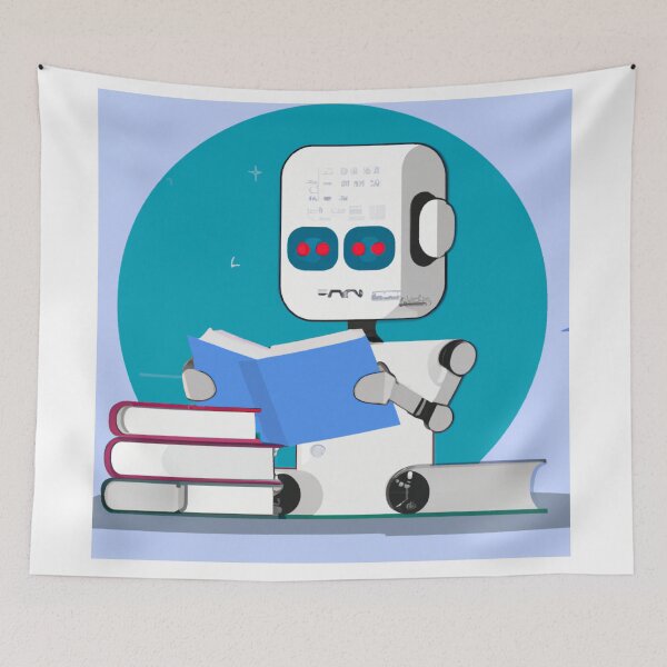 Item preview, Machine learning robot  designed and sold by Devin Farinsky.