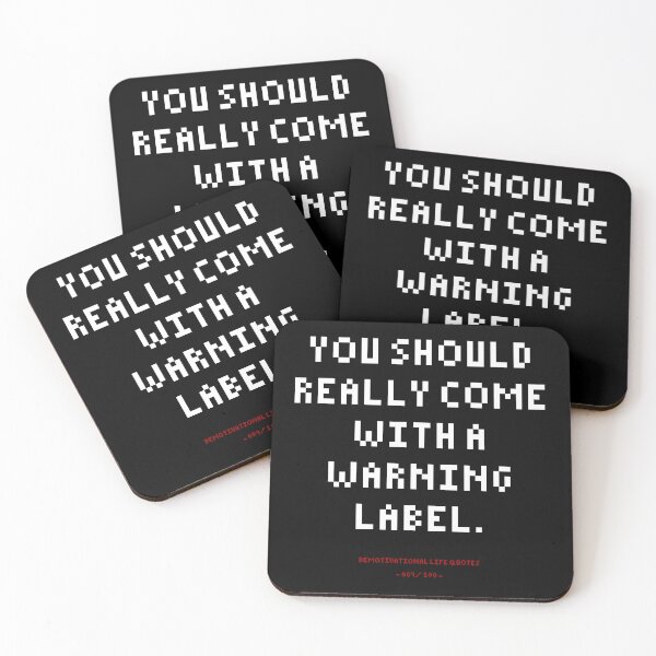 Item preview, DLQ You Really Should Come With A Warning Label designed and sold by PapaBujuGaming.