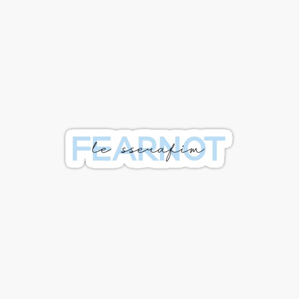 Artikel-Vorschau von Fandom Label - LE SSERAFIM | Kpop Merch für Kpop Fans | Geschenk für FEARNOT, designt und verkauft von Wishful Thinking.