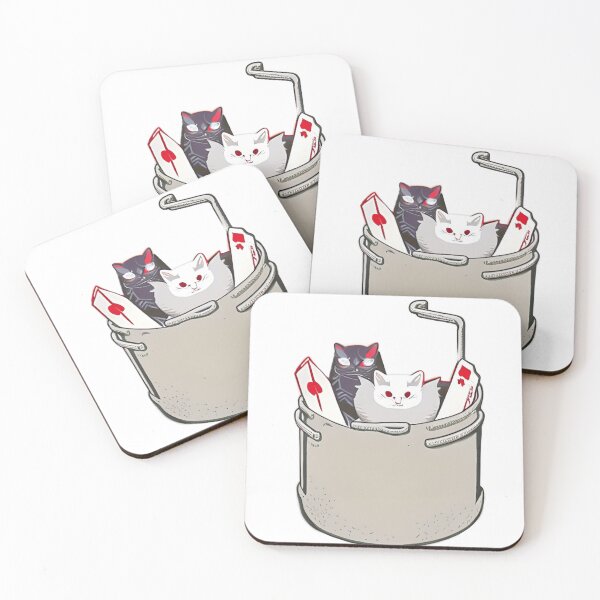Item preview, Pocket Cats-Black and White designed and sold by zheworkstudio.