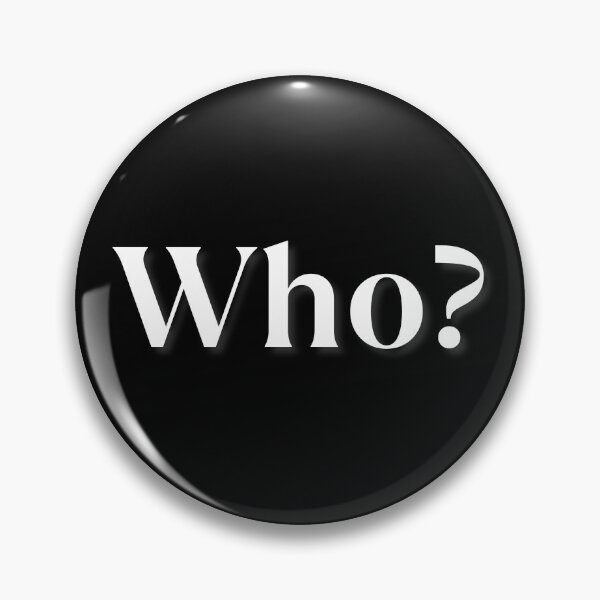 Item preview, Who? designed and sold by Vast-Designs.
