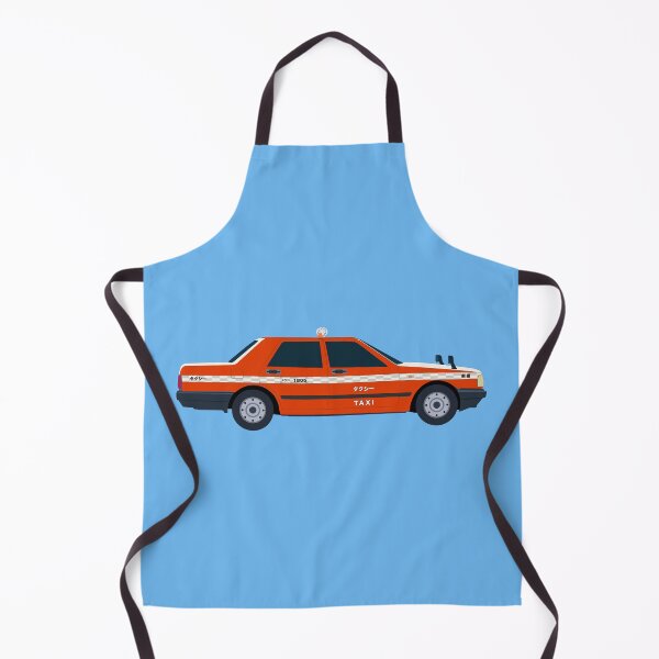 Item preview, Japanese Taxi (Tokyo) Orange Artwork designed and sold by JonesyDave.