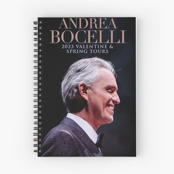 Item preview, Andrea Bocelli 2023 Valentine & Spring Tours designed and sold by BryannaLaRussa.