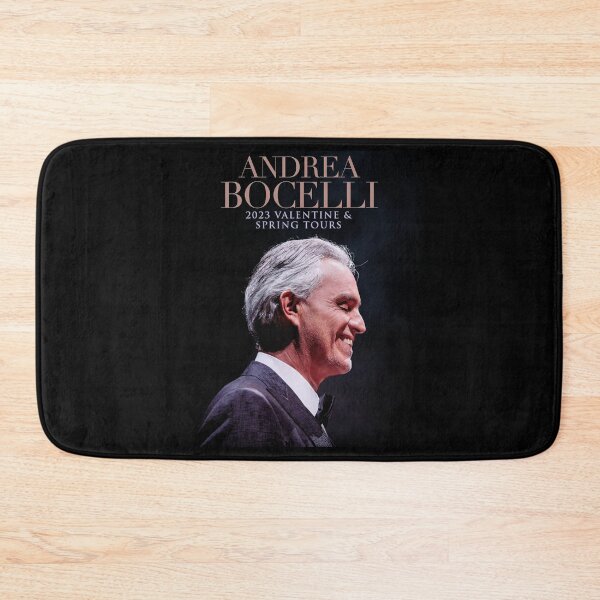 Item preview, Andrea Bocelli 2023 Valentine & Spring Tours designed and sold by BryannaLaRussa.