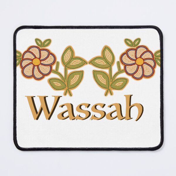 Item preview, Wassah with Beaded flowers designed and sold by Wildfirex14x.