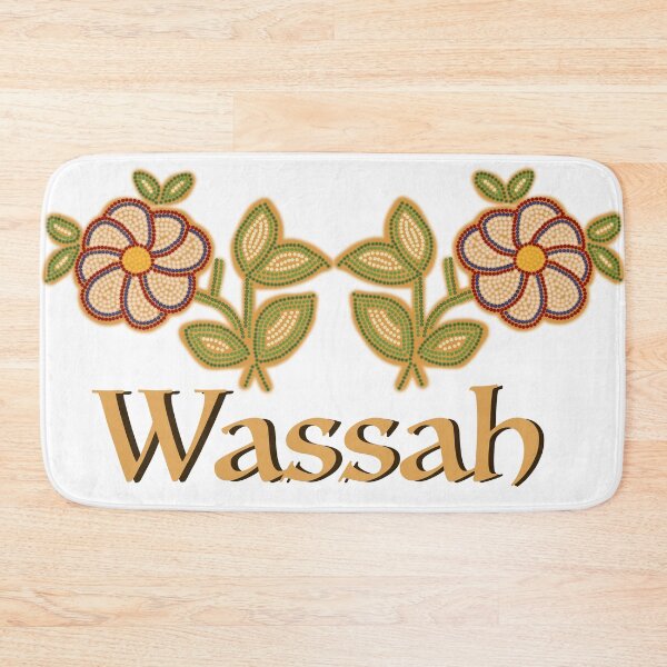 Item preview, Wassah with Beaded flowers  designed and sold by Wildfirex14x.