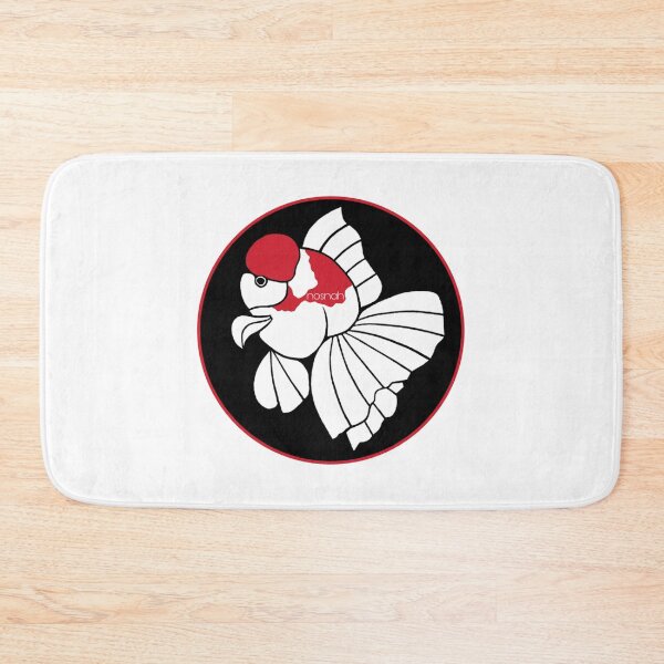 Item preview, Red and White Oranda Goldfish Logo B1 designed and sold by Nosnah.