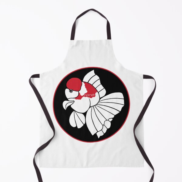 Item preview, Red and White Oranda Goldfish Logo B1 designed and sold by Nosnah.