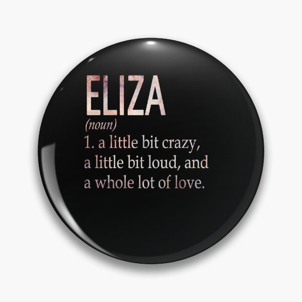 Artikelvorschau, Definition des Mädchennamens Eliza entworfen und verkauft von BrookHBung.