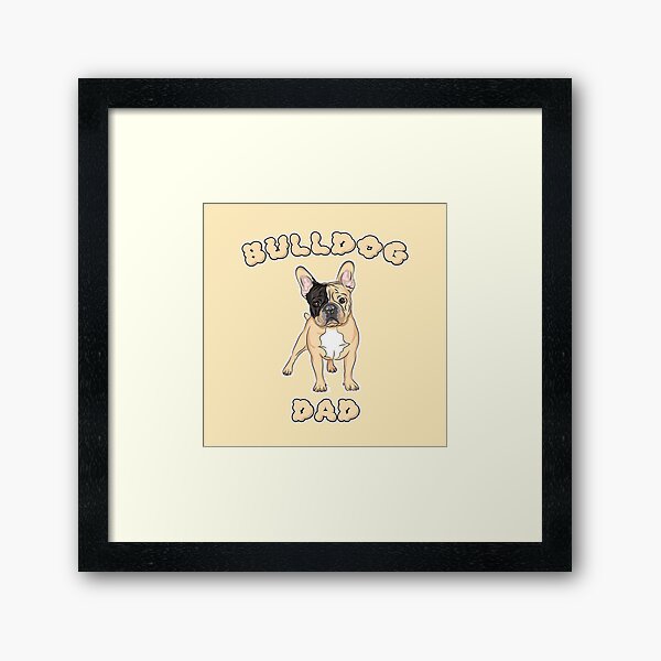 Item preview,  bulldog dad designed and sold by AsKartongs.