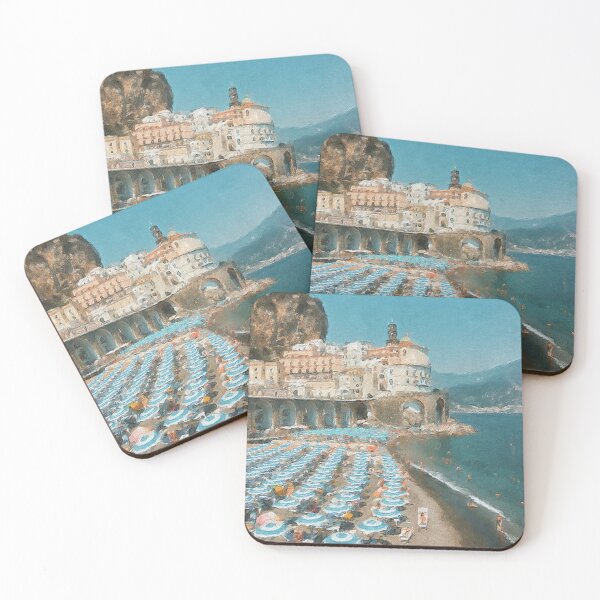 Item preview, Positano Amalfi Coast Italy designed and sold by noirlines.