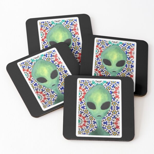 Item preview, Alien Resident Graphic Perfect Xmas Gift Fan    designed and sold by AlaHarrison.